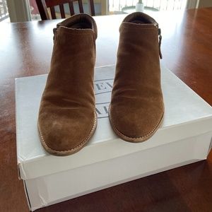 Steve Madden Cognac Tobii Ankle Booties (Size 7.5)